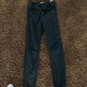 Black topshop jeans WORN